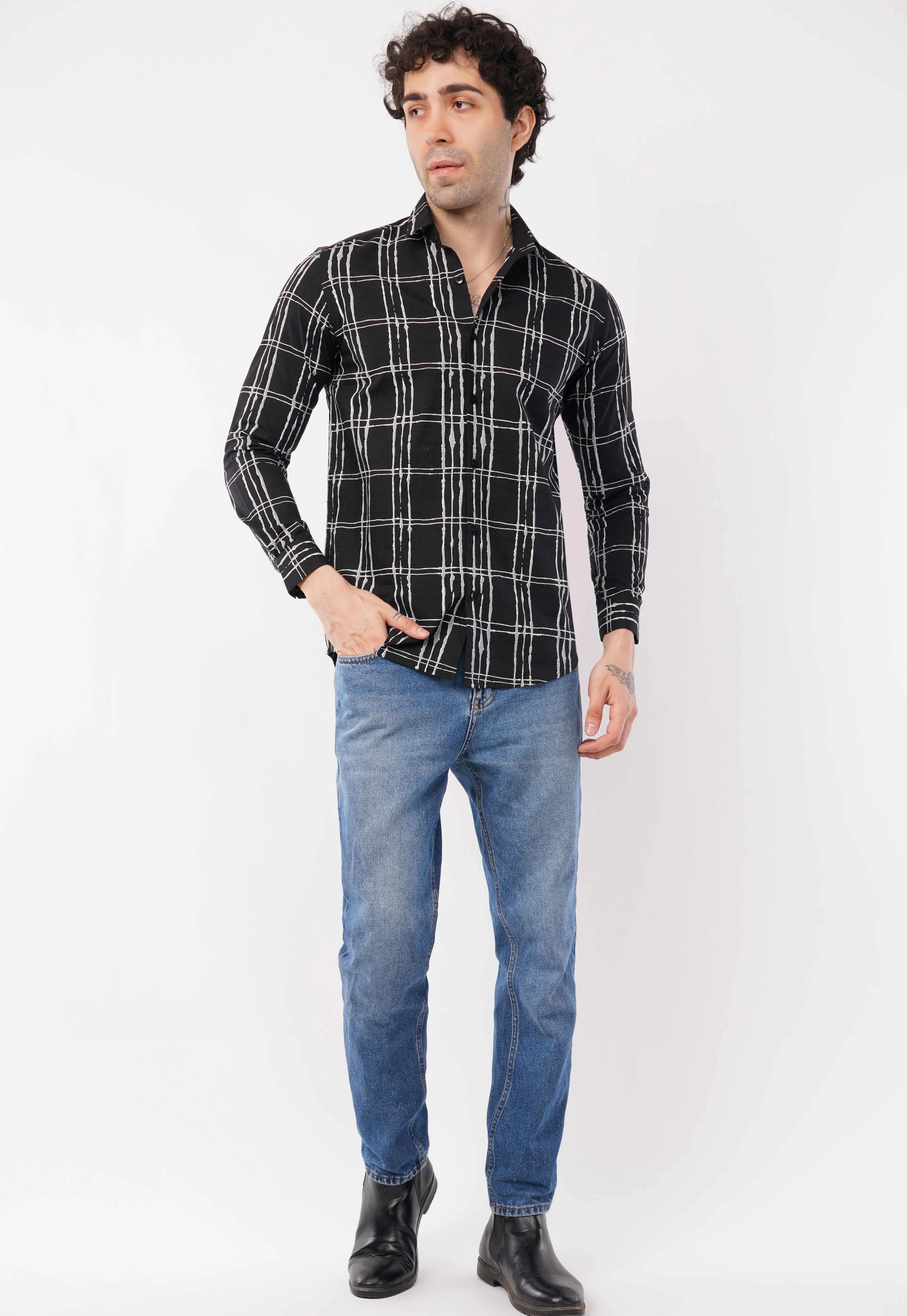 Urban Streak Full Sleeve Shirt