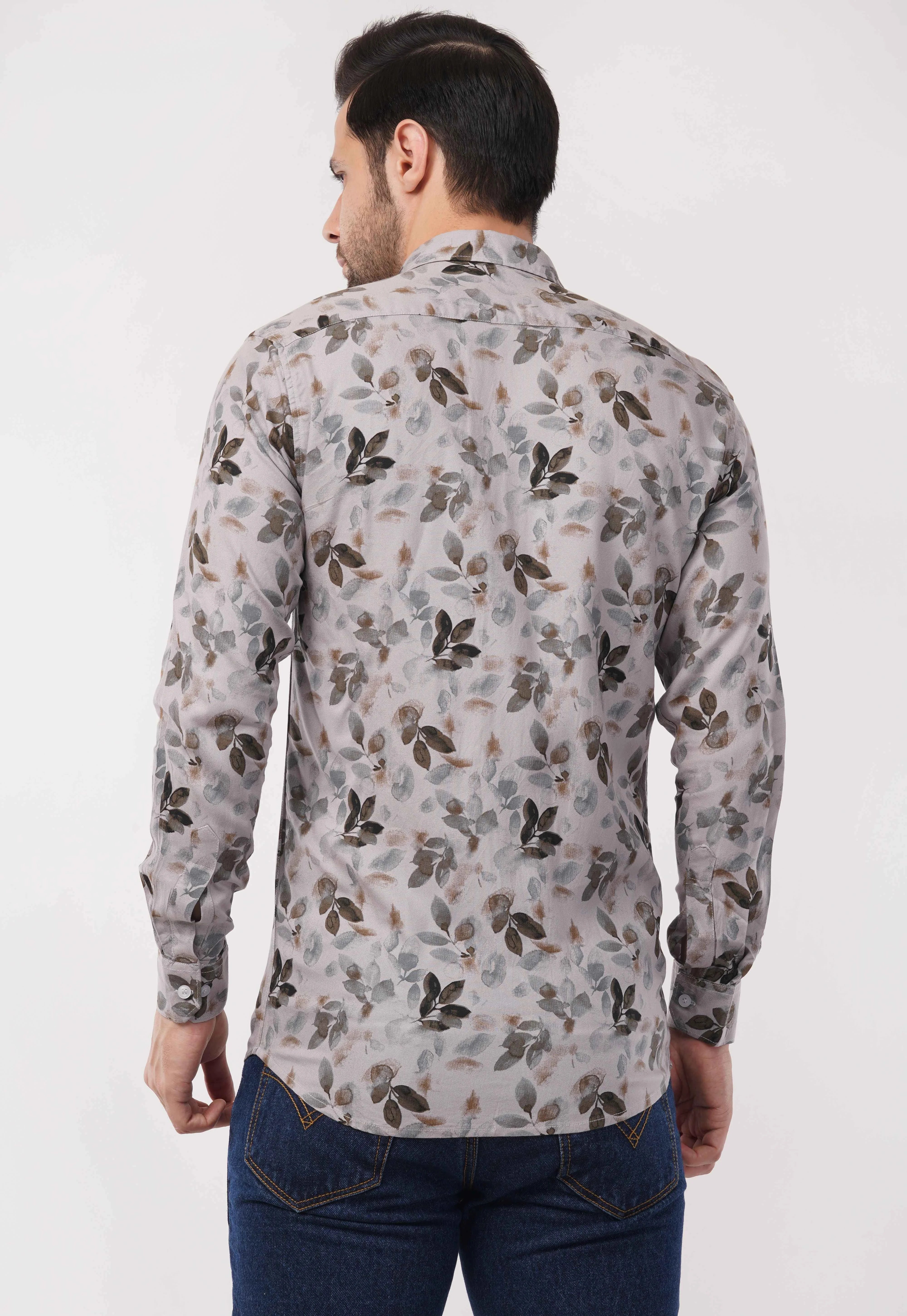 Frosted Leaf  Full Sleeve Shirt