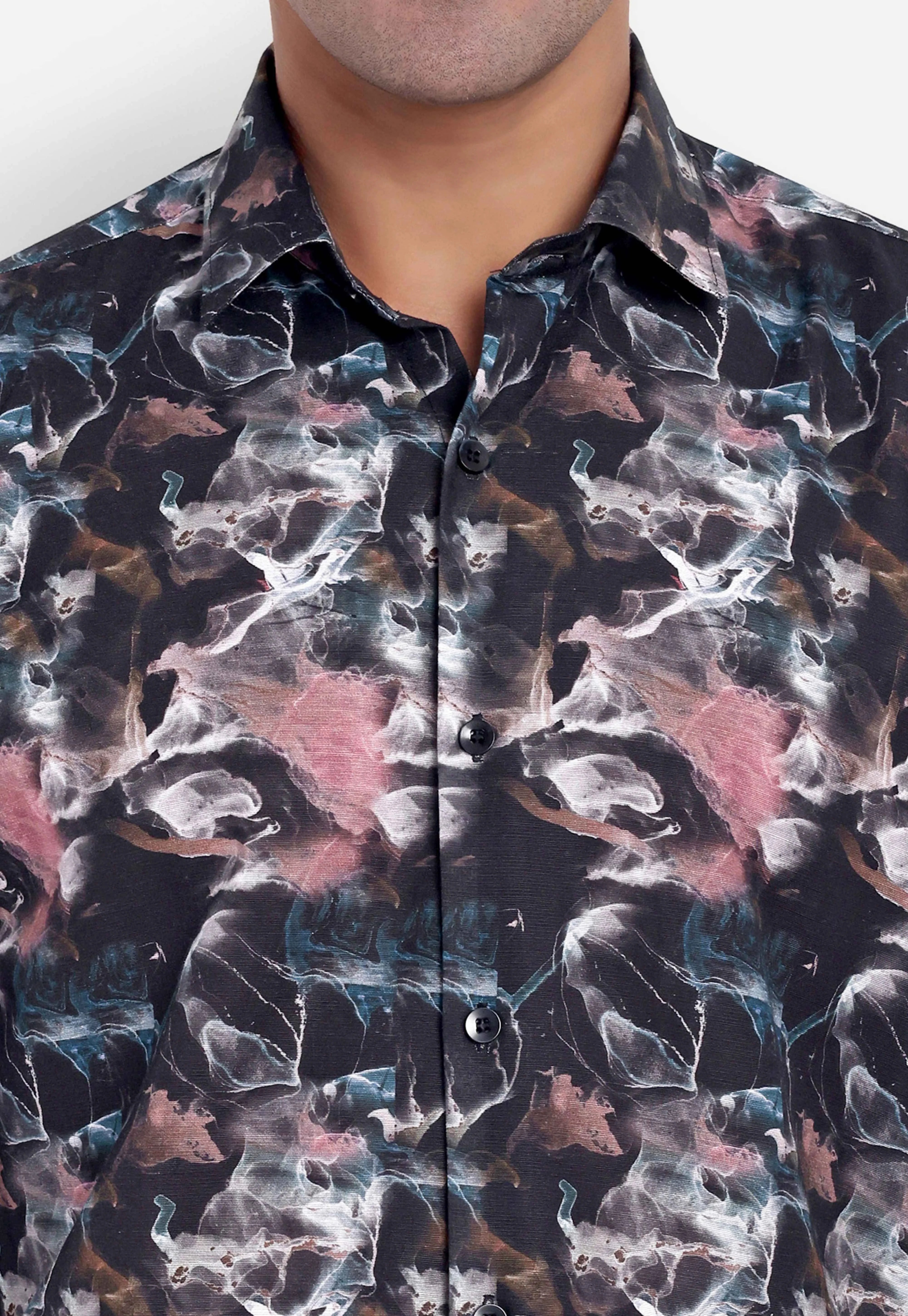 Shadow Petals Full Sleeve Shirt
