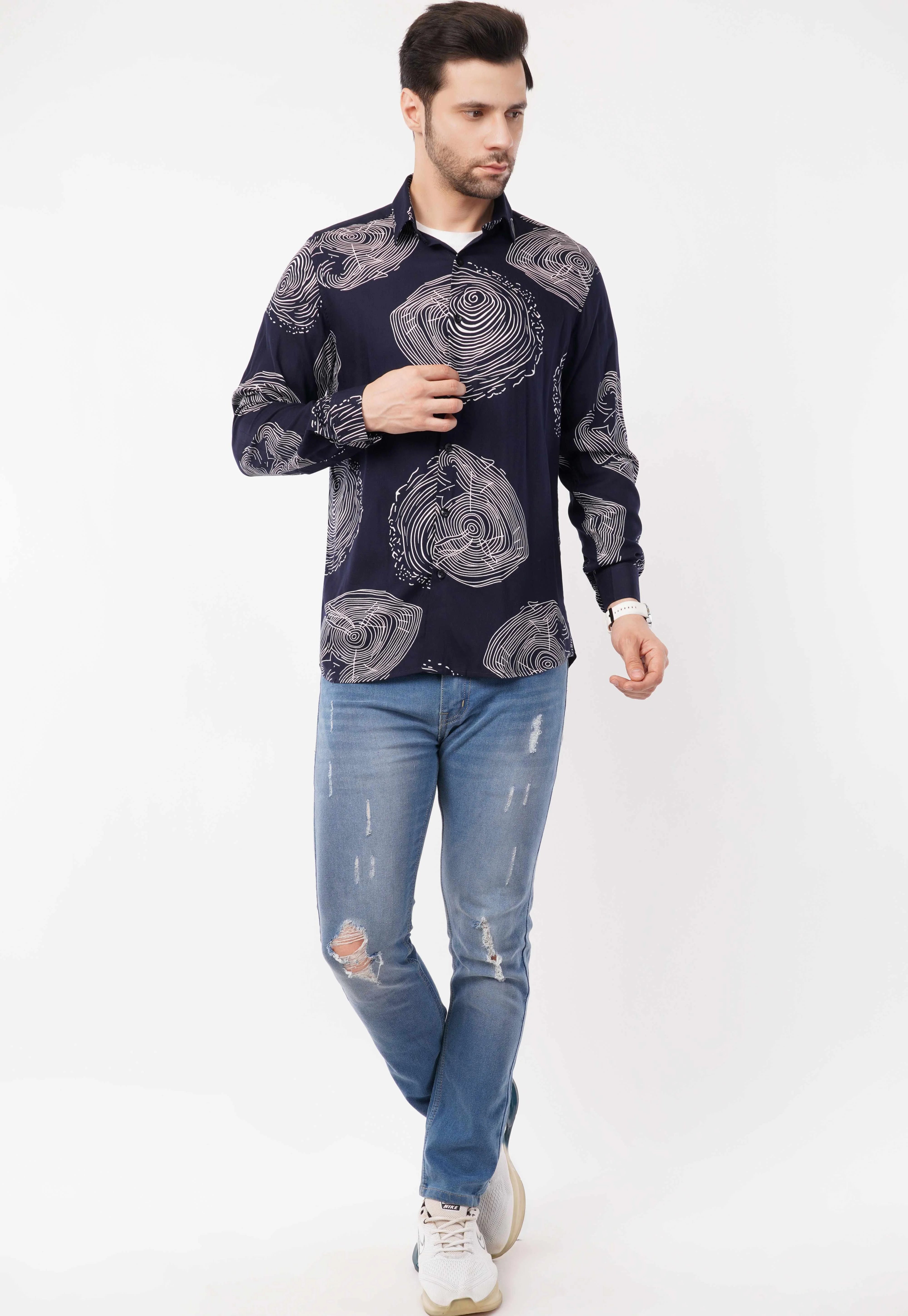 Swirlstorm Full Sleeve Shirt